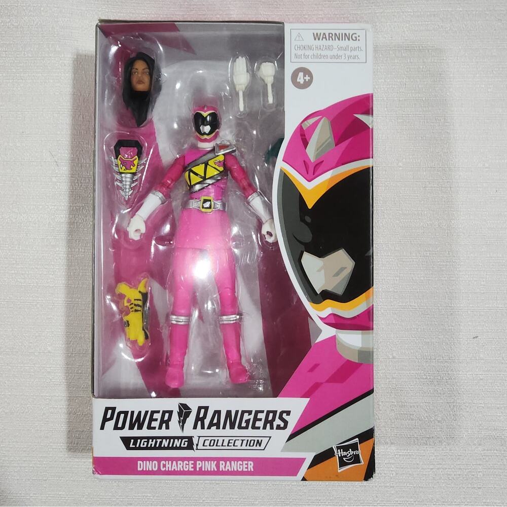 Power rangers dino charge pink ranger figure